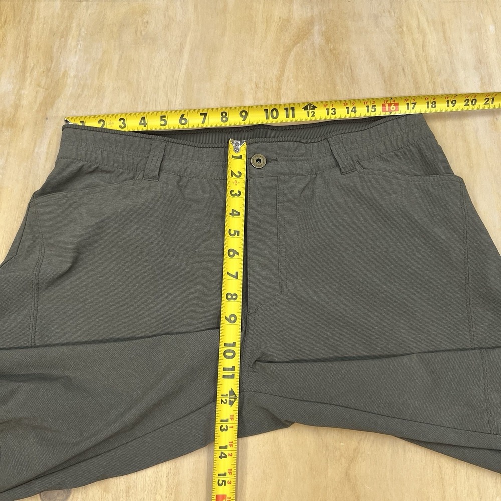 Kuhl Deceptr Chino Pants Mens 38x32 Slim Fit Tapered Leg Ripstop Stretch Green - Picture 9 of 13